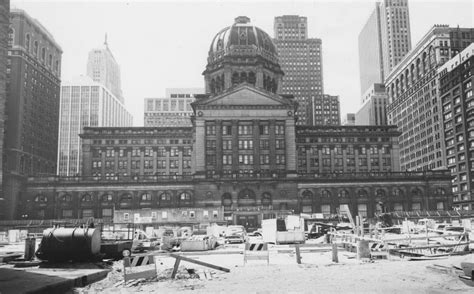 Chicago Federal Building (1898 till 1965) - Beaux-Arts Style by Architect Henry Ives Cobb : r ...