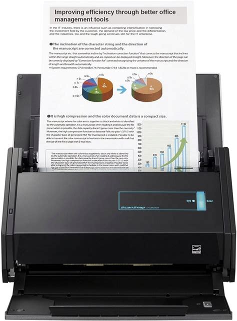 SKANER Fujitsu SnapScan IX500 DUPLEX WiFi A4 FV23%