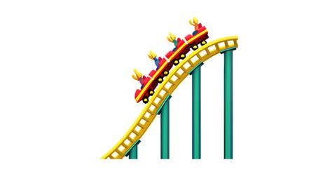 🎢 Berg-Och-Dal-Bana Emoji — Betydelse och användning