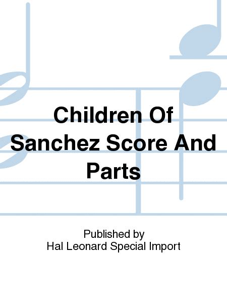 Children Of Sanchez By Chuck Mangione - Score Only Sheet Music For ...