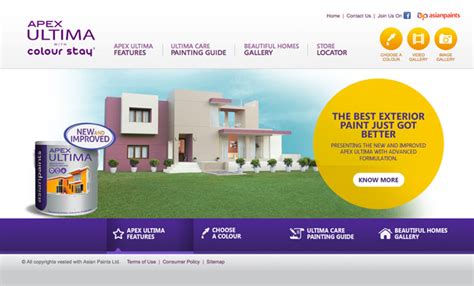 Asian Paints Apex Ultima - CSS Design Awards