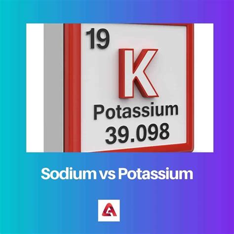 Sodium vs Potassium: Difference and Comparison