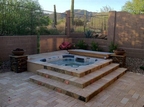 44 Swimming Pool Decks Above Ground Hot Tubs - SILAHSILAH.COM | Hot tub ...