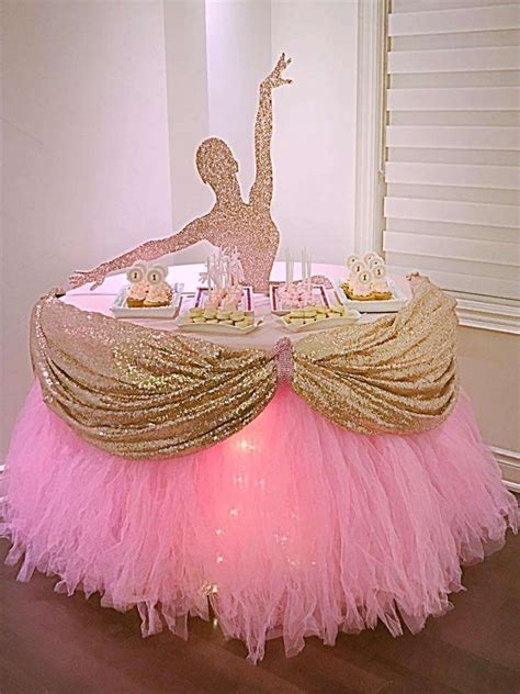 44 Best Images Ballerina Table Decorations / Ballerina table topper centerpiece Marabou feather ...