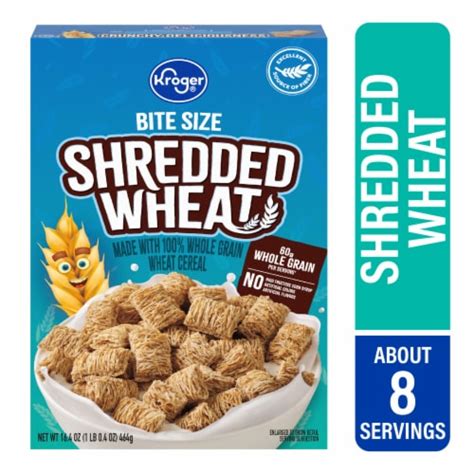 Kroger® Bite Size Shredded Wheat Cereal, 16.4 oz - King Soopers