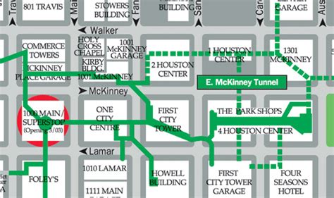 Underground Tunnels Houston Map - Dolley Hollyanne