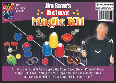 Jim Stotts 'Deluxe Magic Kit' for Kids, Magic Tricks Set for Girls and Boys, Ball and Vase, X ...