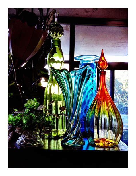 47 best Colored Glass Vases images on Pinterest