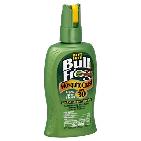 Bullfrog Mosquito Coast Sunblock With Insect Repellent, SPF 30, 4.7 fl oz