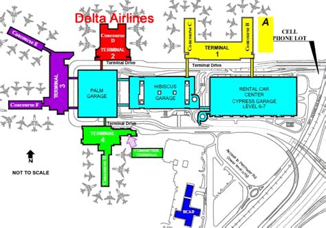 Fort Lauderdale Airport Terminal Map | World Map 07