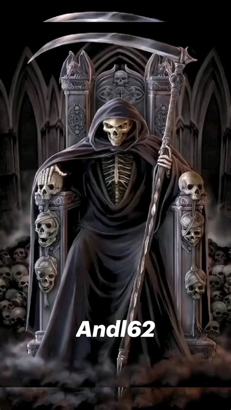 Skull grim reaper wallpaper by jollyrancher690 download on zedge™ e8b7 – Artofit