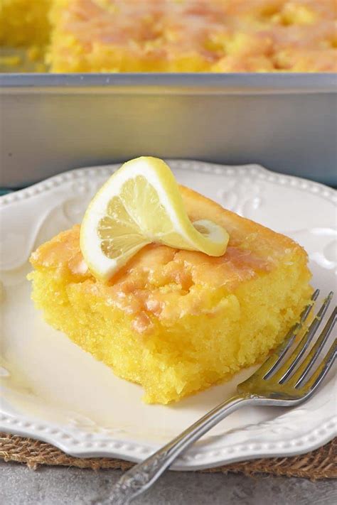 Deliciously Easy Lemon Cake Recipe - Adventures of Mel