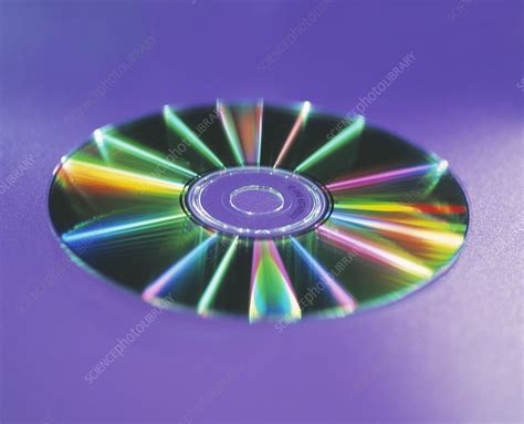 Optical disc - Stock Image - T515/0258 - Science Photo Library