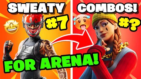 11 SWEATY COMBOS FOR ARENA! You MUST TRY THESE! Fortnite Chapter 2 Season 2 - YouTube