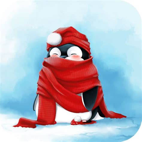 Christmas Penguin Wallpaper - WallpaperSafari