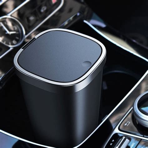 Cup Holder Car Trash Can, with Large Capacity & Leakage-proof Design ...