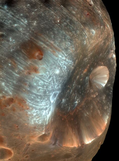 Phobos from 6,800 Kilometers (Color) – NASA Mars Exploration