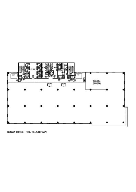 Block-3 Third Floor Plan - Prithvi Estates