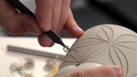 Carving with Care: How to Carve Intricate Patterns on a Mug - YouTube
