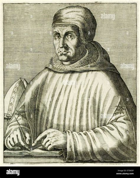 Peter Lombard (1096-1164) from “True Portraits…” by André Thévet ...