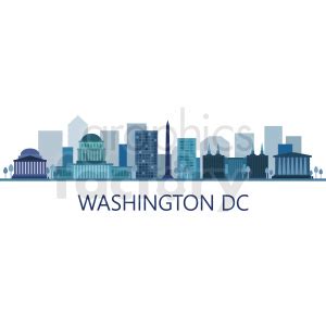 Dc Skyline Vector at Vectorified.com | Collection of Dc Skyline Vector ...