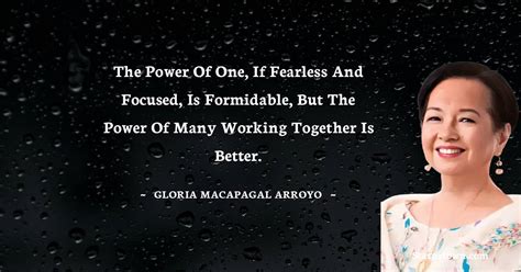 20+ Best Gloria Macapagal Arroyo Quotes