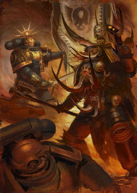 40K Heresy - Art by Phil Moss - 40K Gallery