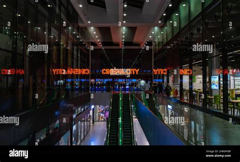 A picture of the entrance to the Cinema City movie theaters inside a mall Stock Photo - Alamy