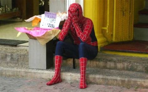 spiderman sad Memes - Imgflip