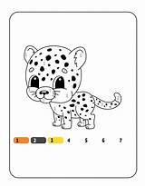 30 Color By Number Coloring Pages For Kids Printable Education  sketch template