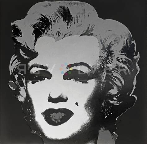 Pop Art Andy Warhol Marilyn Monroe Black And White