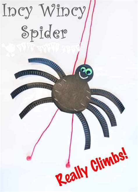 Climbing Incy Wincy Spider (Itsy Bitsy Spider) - Kids Craft Room