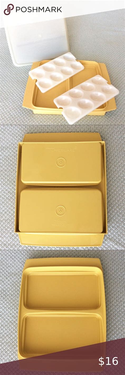 💛Tupperware Vintage Deviled Egg Carrier