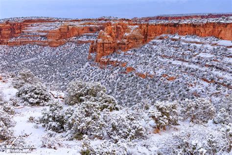 Canyon Snow | Colorado National Monument, Colorado | Skyline Press