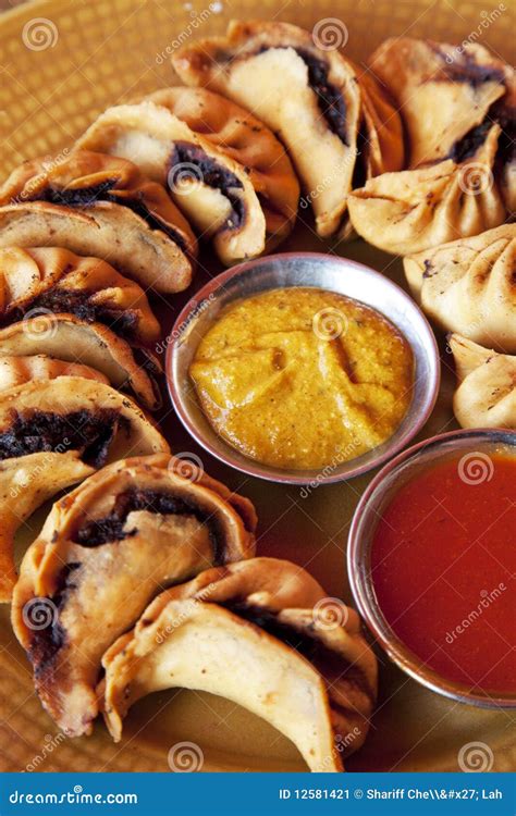 Nepalese Fried Momos Stock Image - Image: 12581421