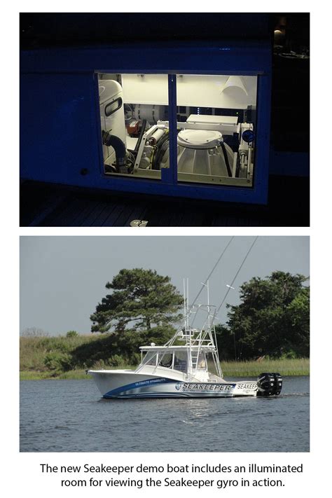 Seakeeper Launches New Gyro Demo Boat