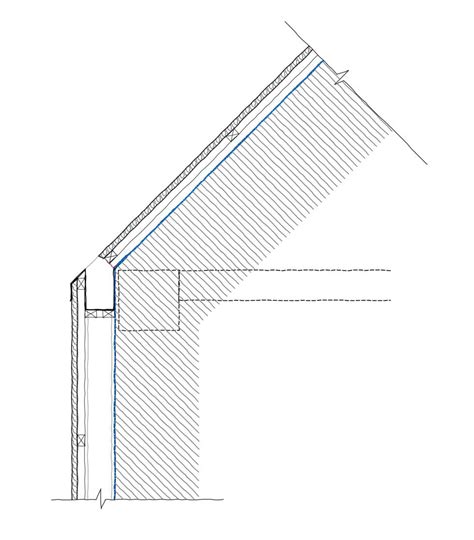 Technical Study: Hidden Gutters and Building Corners - Detail Library