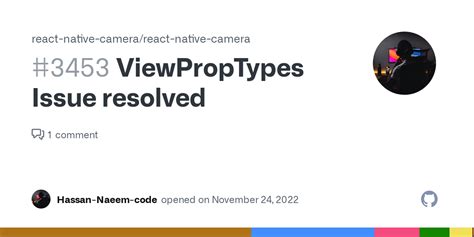 ViewPropTypes Issue resolved · Issue #3453 · react-native-camera/react-native-camera · GitHub