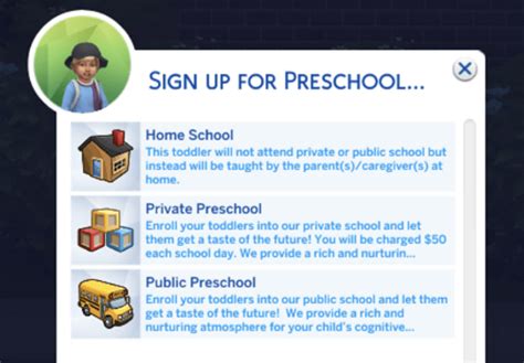 Sims 4 Toddler Preschool Mod