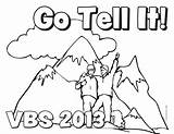 Vbs Coloring Sheets Pages sketch template