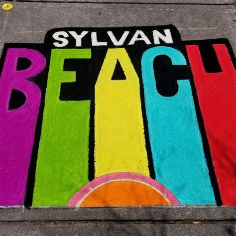 Chalk the Walk Sylvan Beach NY