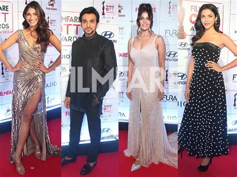 Filmfare OTT Awards 2023: Kubbra Sait, Pratik Gandhi & others arrive at ...