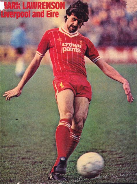 Mark Lawrenson of Liverpool in 1983. | Liverpool fc, Liverpool ...