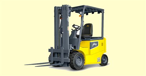 Godrej Material Handling launches Uno Electric Forklift Truck