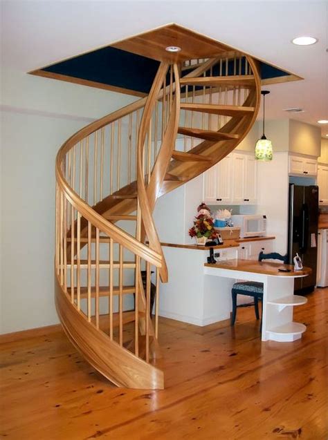 40 Breathtaking Spiral Staircases To Dream About Having In Your Home