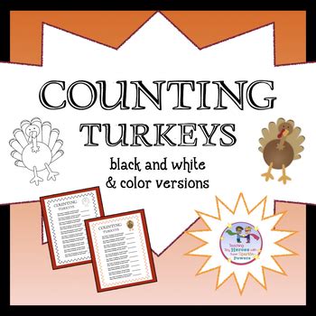 Counting Turkeys by Teaching Tiny Heroes with Super Sparkle Powers