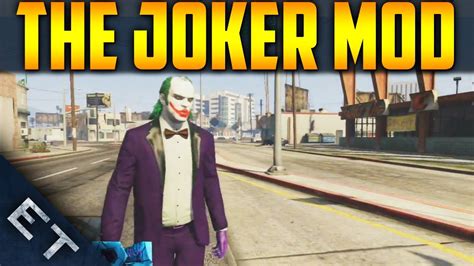 GTA V Online - "Joker" Mod Showcase - Play as The "JOKER" In GTA 5 ...