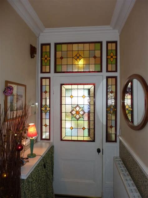 Stained Glass Door Window