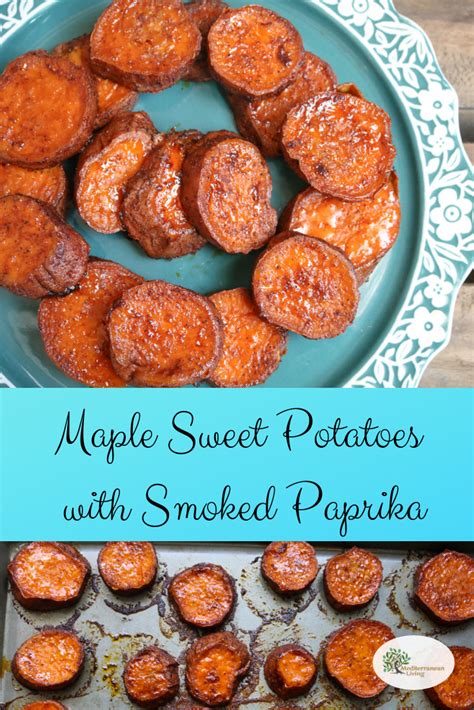 Maple Sweet Potatoes with Smoked Paprika. This is a perfect side dish ...