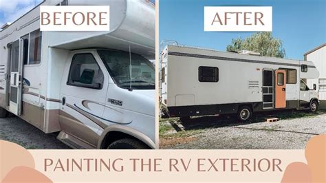 Affordable DIY RV Exterior Paint - YouTube